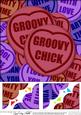 Groovy Chick Sweet Heart - 8 x 8 Scalloped corner Topper