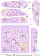 New Baby Girl Fan Pyramage Topper