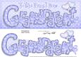 Large Dl New Grandparent Felties Card & 3D Decoupage