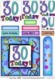30th Birthday Quick Card with Pyramage
