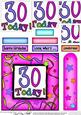 30th Birthday Quick Card with Pyramage
