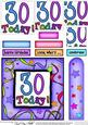30th Birthday Quick Card with Pyramage