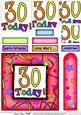 30th Birthday Quick Card with Pyramage