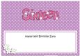 16th Birthday Zara Large Dl Matching Large Dl Insert