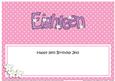 18th Birthday Jess Large Dl Matching Large Dl Insert