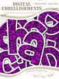 Leopardskin Felties Lowercase Alpha Digital Embellishment