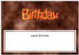 Birthday Stars Large Dl Matching Large Dl Insert