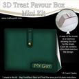 Leather Wallet Shaped Treat or Favour Box Mini Kit