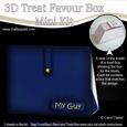 Leather Wallet Shaped Treat or Favour Box Mini Kit