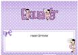 Girlz Birthday Daughter Large Dl Matching Large Dl Insert
