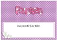 14th Birthday Robyn Large Dl Matching Insert