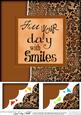 8 x 8 Fun and Funky Animal Print Scalloped Corner Topper