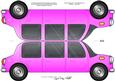 Large Dl Stretch Limo Shaped Card