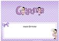 Girlz Birthday Grandma Large Dl Matching Large Dl Insert
