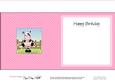 Milly Moo Cow N Postbox Matching Square Insert