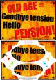 A5 Fun Novelty Senior Moment Scallop Corners N Pyramage