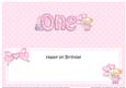 1st Birthday Large Dl Matching Large Dl Insert