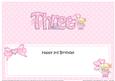 3rd Birthday Large Dl Matching Large Dl Insert