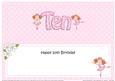 10th Birthday Large Dl Matching Large Dl Insert