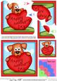 Rusty Dog's Mothers Day Heart Shell Edged Side Stacker