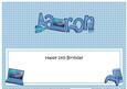 13th Birthday Aaron Gadgets & Gizmos Large Dl Insert