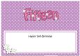 15th Birthday Large Dl Matching Large Dl Insert