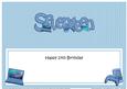 17th Birthday Large Dl Matching Large Dl Insert