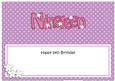 19th Birthday Large Dl Matching Large Dl Insert
