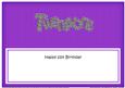21st Birthday Large Dl Matching Large Dl Insert