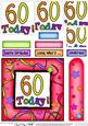 60th Birthday Quick Card with Pyramage