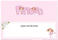15th Birthday Large Dl Matching Large Dl Insert