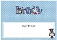 Scottie & Westie Dog Bithday Matching Large Dl Insert