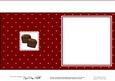 Chocolate Birthday Matching Square Insert
