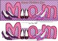 Large Dl Mothers Day Mom Shoes Quick Card 3D Decoupage