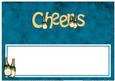 Large Dl Champagne Cheers Matching Large Dl Insert