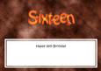 16th Birthday Large Dl Matching Large Dl Insert