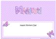 Mothers Day Mildred Butterflies Large Dl Matching Insert
