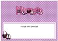 19th Birthday Large Dl Matching Large Dl Insert