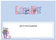 Sorry You're Leaving Crafts Large Dl Matching Insert