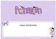 19th Birthday Large Dl Matching Large Dl Insert