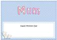 Mothers Day Mum Matching Large Dl Insert