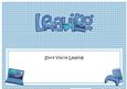 Sorry You're Leaving Large Dl Matching Insert