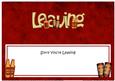 Sorry You're Leaving Large Dl Matching Insert