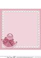 8 x 8 Perfume & Pearls Matching Square Insert Panel