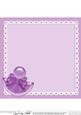 8 x 8 Perfume & Pearls Matching Square Insert Panel