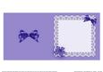 Pretty Viola Matching Insert Square Portrait