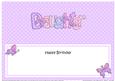 Birthday Daughter Butterflies Large Dl Matching Insert