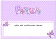 Fifty + 1/3 Birthday Carolyn Large Dl Matching Insert