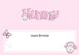 Birthday Mummy Matching Large Dl Insert