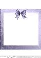 8 x 8 Elegant Metallic Wedding Matching Square Insert Panel